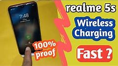 realme 5s Wireless Charging Test | realme 5s Fast charging test