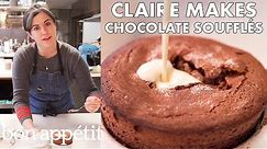 Claire Makes Individual Chocolate Soufflés | From the Test Kitchen | Bon Appétit