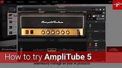 How to try AmpliTube 5 for free