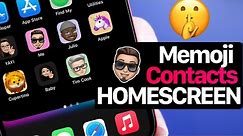 iPhone TRICKS You MUST TRY | Memoji HomeScreen Shortcuts!