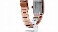 Bonia Sapphire Purple Dial Rose Gold Stainless Steel, Case Rose Gold