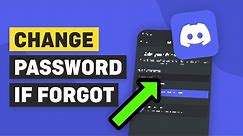 How To Change Discord Password If You Forgot It - Reset Discord Password