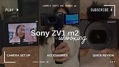 SONY ZV1 M2 UNBOXING PH + ACCESSORIES | QUICK REVIEW | SONY GRIP GP-VPT2BT | SAMPLE PHOTOS & VIDEOS