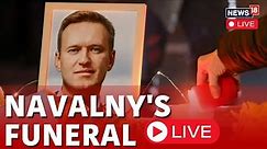 Alexei Navalny's Funeral LIVE | Funeral Of Russian Opposition Leader Alexei Navalny | Russia News