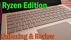 Microsoft Surface Laptop 4 Ryzen Edition Unboxing & Review