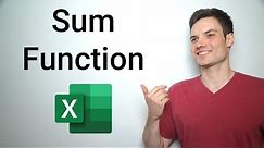 Excel SUM and SUMIF Formula in Excel