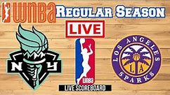 Live: New York Liberty Vs Los Angeles Sparks | WNBA | Scoreboard | Play By Play | Bhordz TV