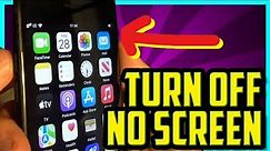 How To Turn Off iPhone SE 2022 Without Screen - How To Restart iPhone SE 3 2022 When Frozen