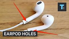 Why Apple's Headphones Have Extra Holes In Them