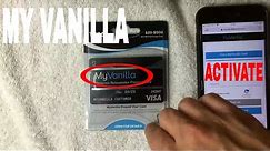✅ How To Activate My Vanilla Prepaid Card 🔴