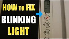 How To Fix HP Printer BLINKING/FLASHING Light !!
