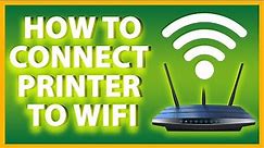 How to connect any Epson printer to the Wi-Fi on windows and mac computers