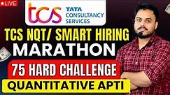 🔴DAY 02 | 75+ HARD CHALLENGE TEST FOR TCS NQT/ SMART HIRING 2024 | QUANTITATIVE APTITUDE |