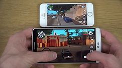 GTA San Andreas LG G3 vs. iPhone 5S HD Gaming Comparison Review