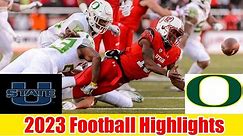 8 Oregon vs Utah GAME HIGHLIGHTS HD | NCAAF Week 9 | College Football 2023-24