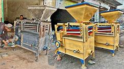 The Step-by-Step Creation of a Wheat Cleaning Machine
