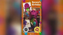 Barney’s Birthday (1992) - 1993 VHS
