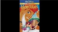 Opening to Hercules: Gold Classic Collection 2000 VHS
