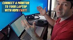 How To Connect a Monitor to a Laptop With HDMI (Quick & Easy!)
