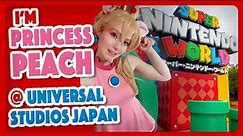I Was Princess Peach in Super Nintendo World @ Universal Studios Japan!