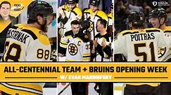 Talking All-Centennial Team and Bruins opening week w/ Evan Marinofsky | Pucks with Haggs