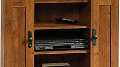 Sauder Harvest Mill Corner Entertainment Stand, For TV's up to 37", Abbey Oak finish