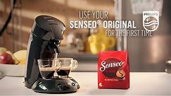 How to use your SENSEO® Original for the first time?|HD6554|Philips