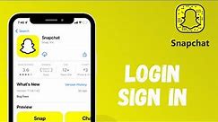 How to Login to Snapchat Account | Sign In Snapchat App