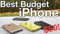 Best budget iPhone you can buy in 2017! ($50!) (iPhone 5 & 5C)