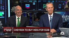 Watch CNBC's full interview with Chevron CEO Mike Wirth and Hess CEO John Hess