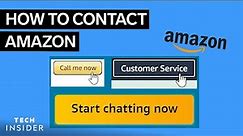 How To Contact Amazon For Help