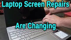 Correct Procedure on HP Notebook 15 Series Laptop Display Screen Replacement