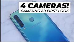 4 CAMERAS? | Samsung A9 (2018) First Look | Trusted Reviews