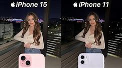 iPhone 15 VS iPhone 11 Camera Test Comparison