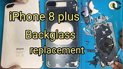 Iphone 8 plus backglass replacement, i phone 8 plus backglass change............