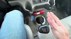 How to shift a 6 speed manual synchronized transmission