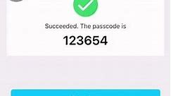 How to generate passcode and how to change passcode