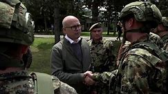 Serbian defence minister, U.S. ambassador hope for peaceful political resolution in Kosovo