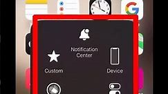 iPhone x📱How to Enable touch screen Home Button on iPhone #Assistive touch #