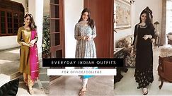 7 INDIAN *OUTFIT IDEAS* FOR College/Office | Ethnic Outfits | Sana Grover