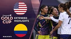 USA vs. Colombia: Extended Highlights | CONCACAF W Gold Cup I CBS Sports Attacking Third