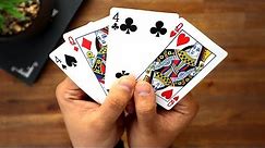 Easy Trick With 4 Cards : Magic Tutorial