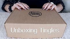ASMR Postal Pantry Unboxing 📦 Crinkles, Tapping, Packages
