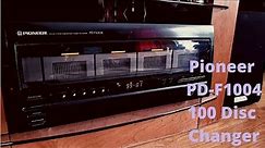 Pioneer PD F1004 100 disc cd changer,Fix and overview 2