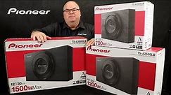 Pioneer TS-A Shallow Mount Sub Box Family - What's in the Box?