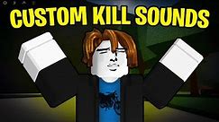 ROBLOX Strongest Battlegrounds Custom kill sound ids (PART 8)