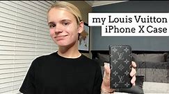 LOUIS VUITTON iPHONE X FOLIO CASE