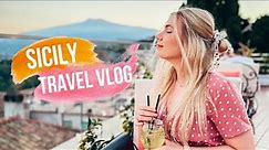The most beautiful place in Sicily 🍋 | Travel vlog: Taormina | Isola Bella | Etna | Italy