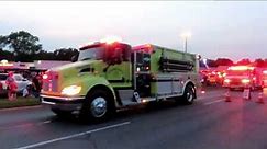 new Hartford, NY fire truck spectacular parade
