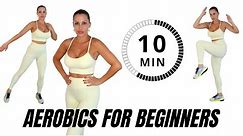10 Min Aerobics For Beginners | Morning Energy Booster | Aerobic Exercises